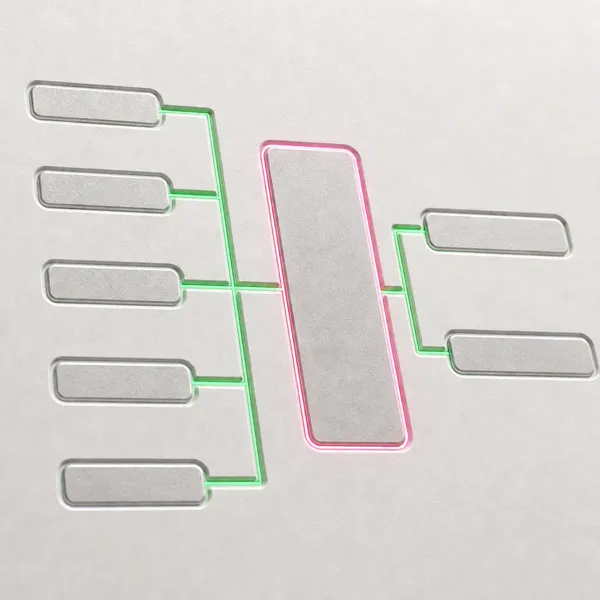 Lead systems routing switch with inbound signals and qualified output routes
